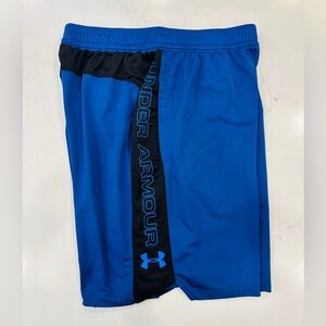Under Armour Men's Blue and Black Athletic Shorts